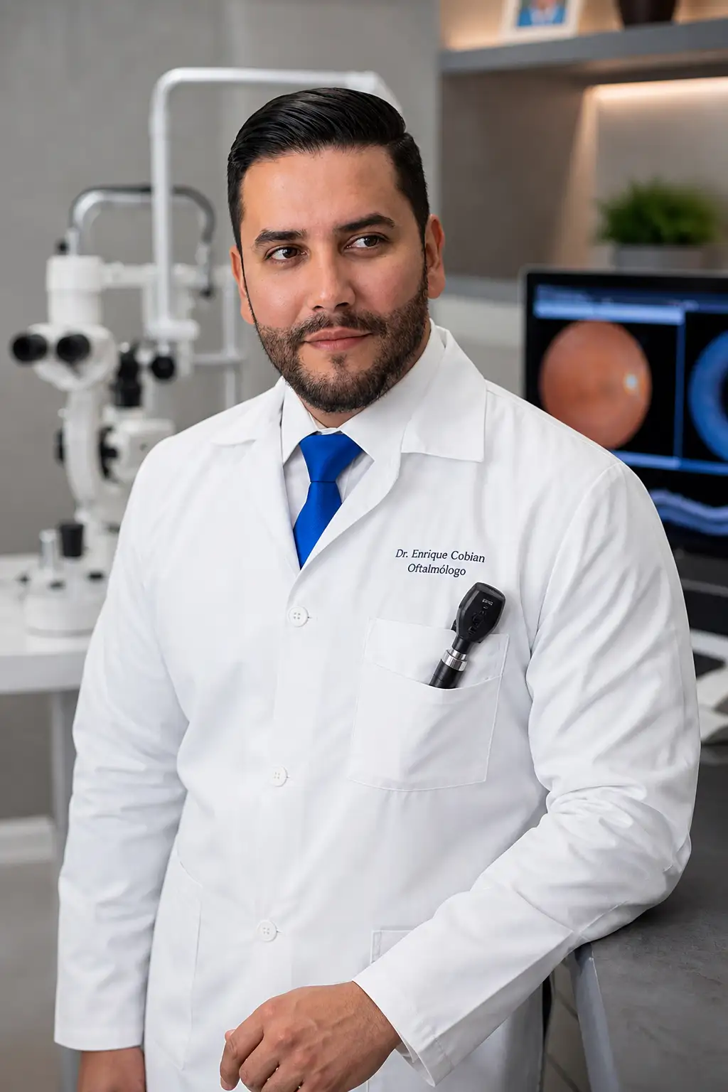 Dr. Enrique Cobián cirujano de cataratas en Guadalajara